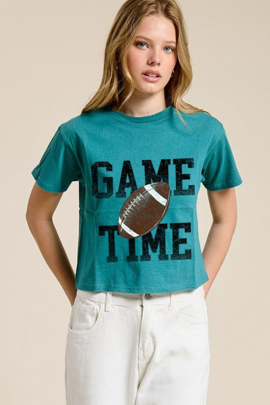Game Time Tee (Teal)