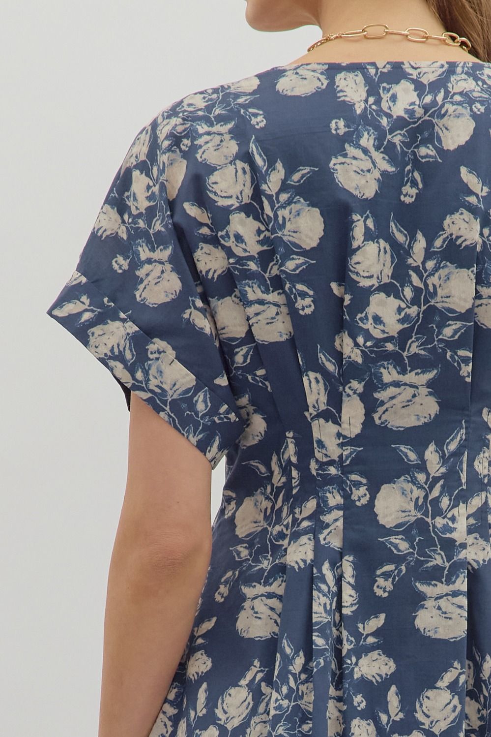 Gloryanna Button Down Floral Dress