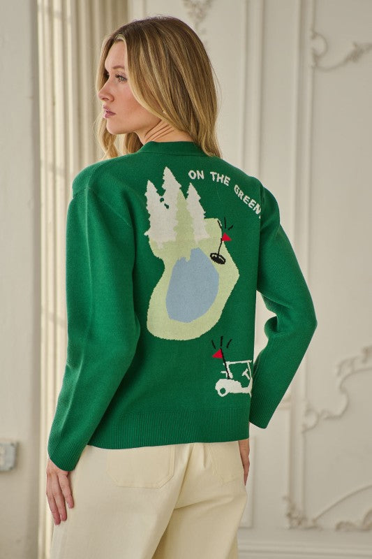 Golf Play Cardigan