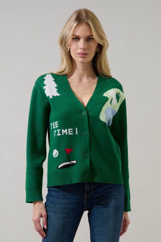 Golf Play Cardigan