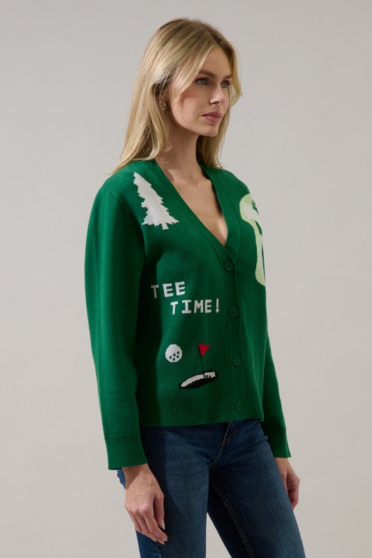 Golf Play Cardigan