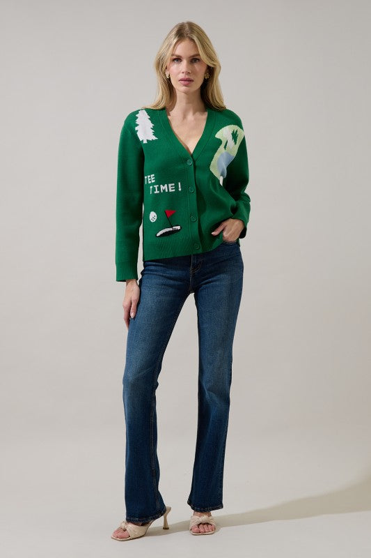 Golf Play Cardigan