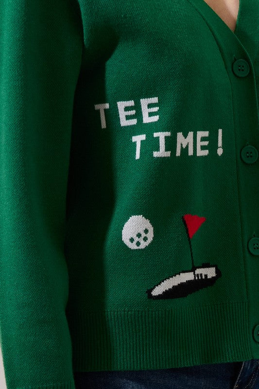 Golf Play Cardigan