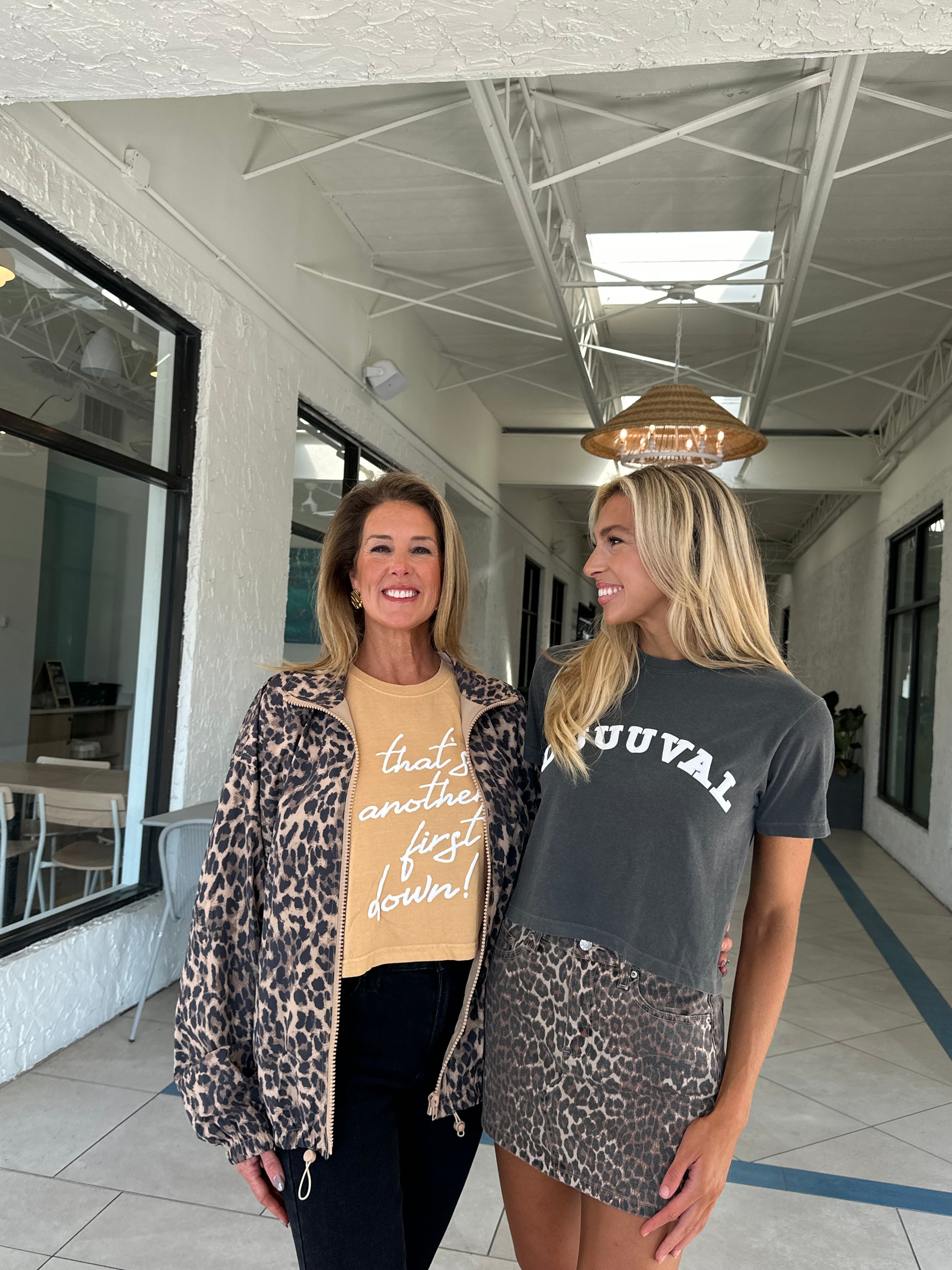 Candie Leopard Oversized Rain Jacket