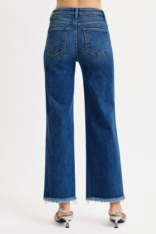 Kalie High Rise Straight Jeans