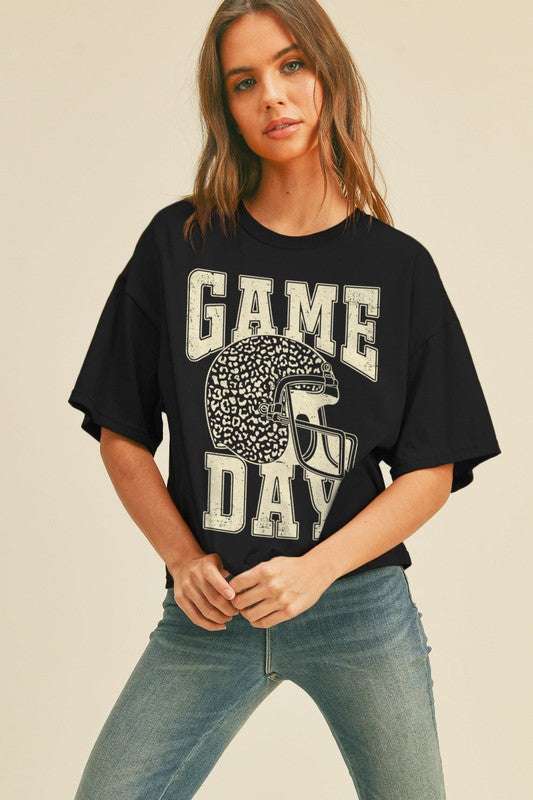 Game Day Helmet Tee (Black)