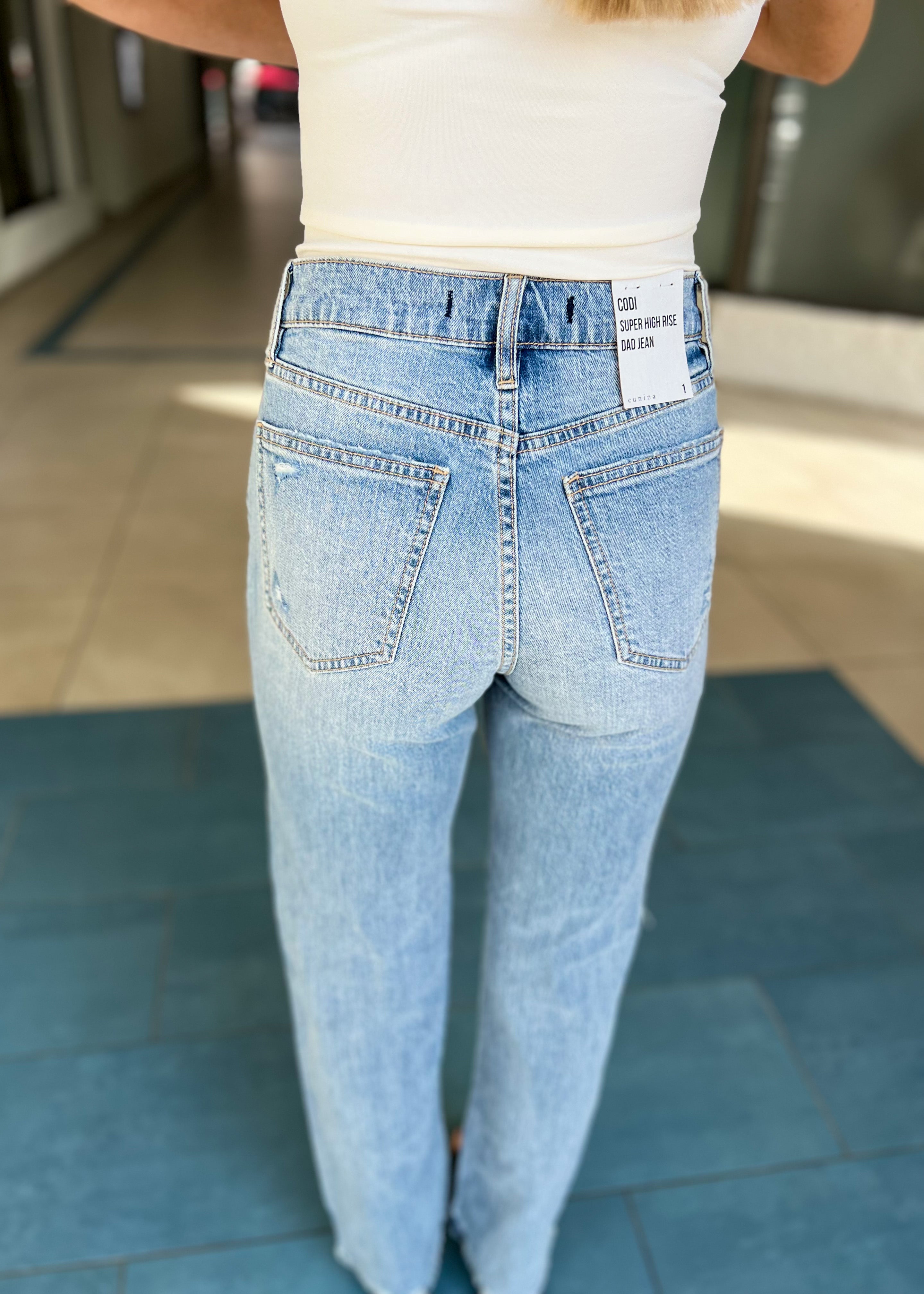 Codi Super High Rise Dad Jean (Pulp Fiction)