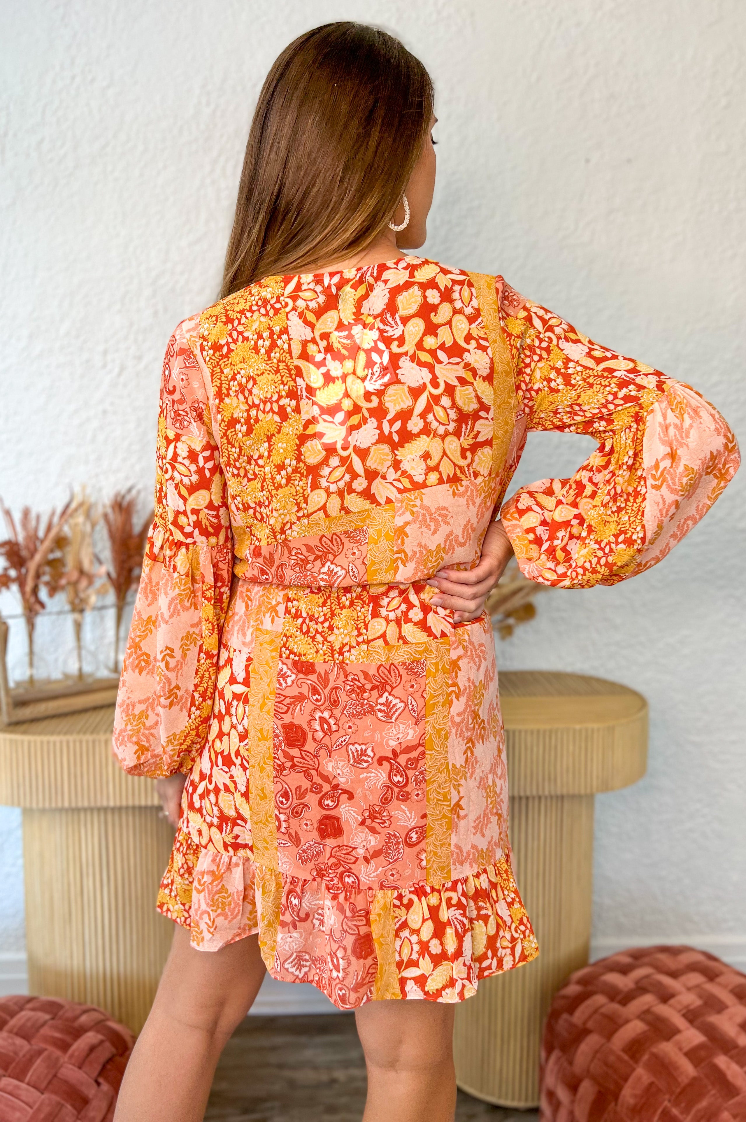 Selma Ruffle Mini Dress