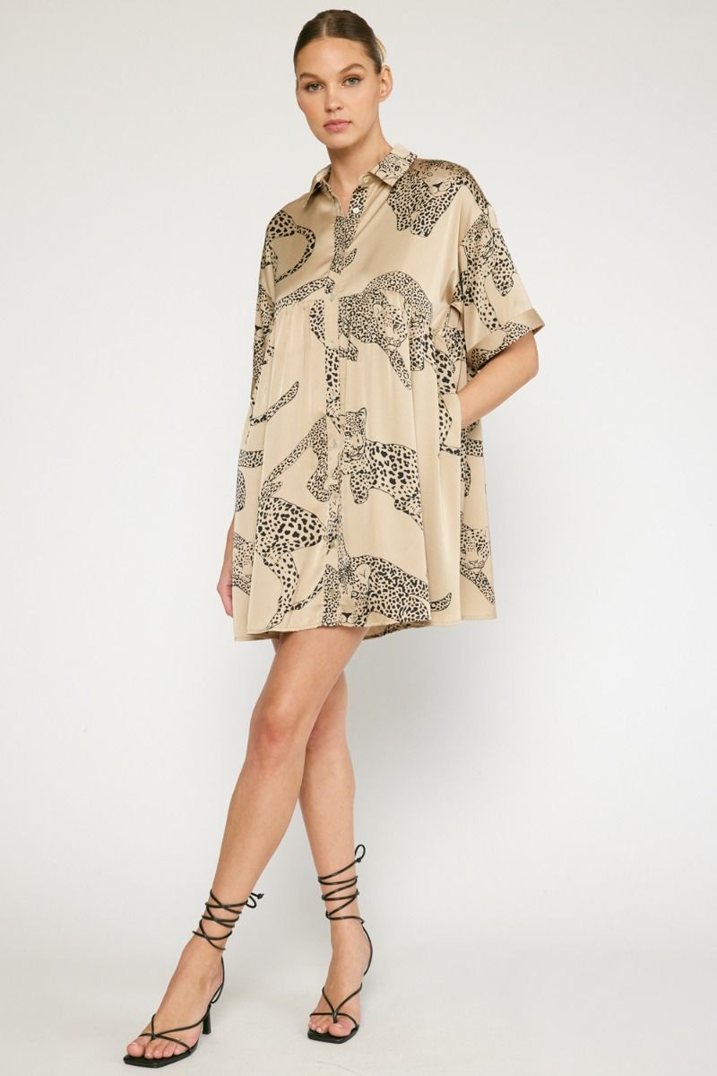 Marisa Leopard Dress