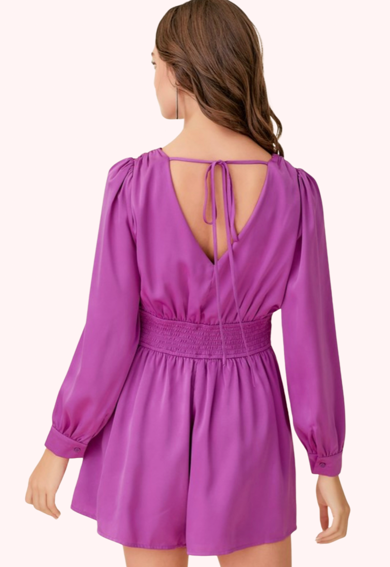 Capri Romper (Rose Bud)