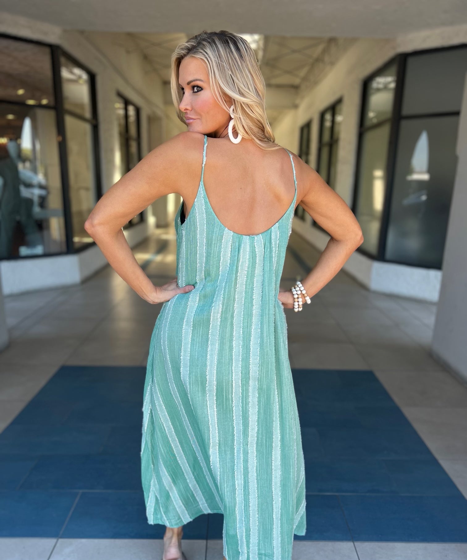 Susie Maxi Dress (Green)