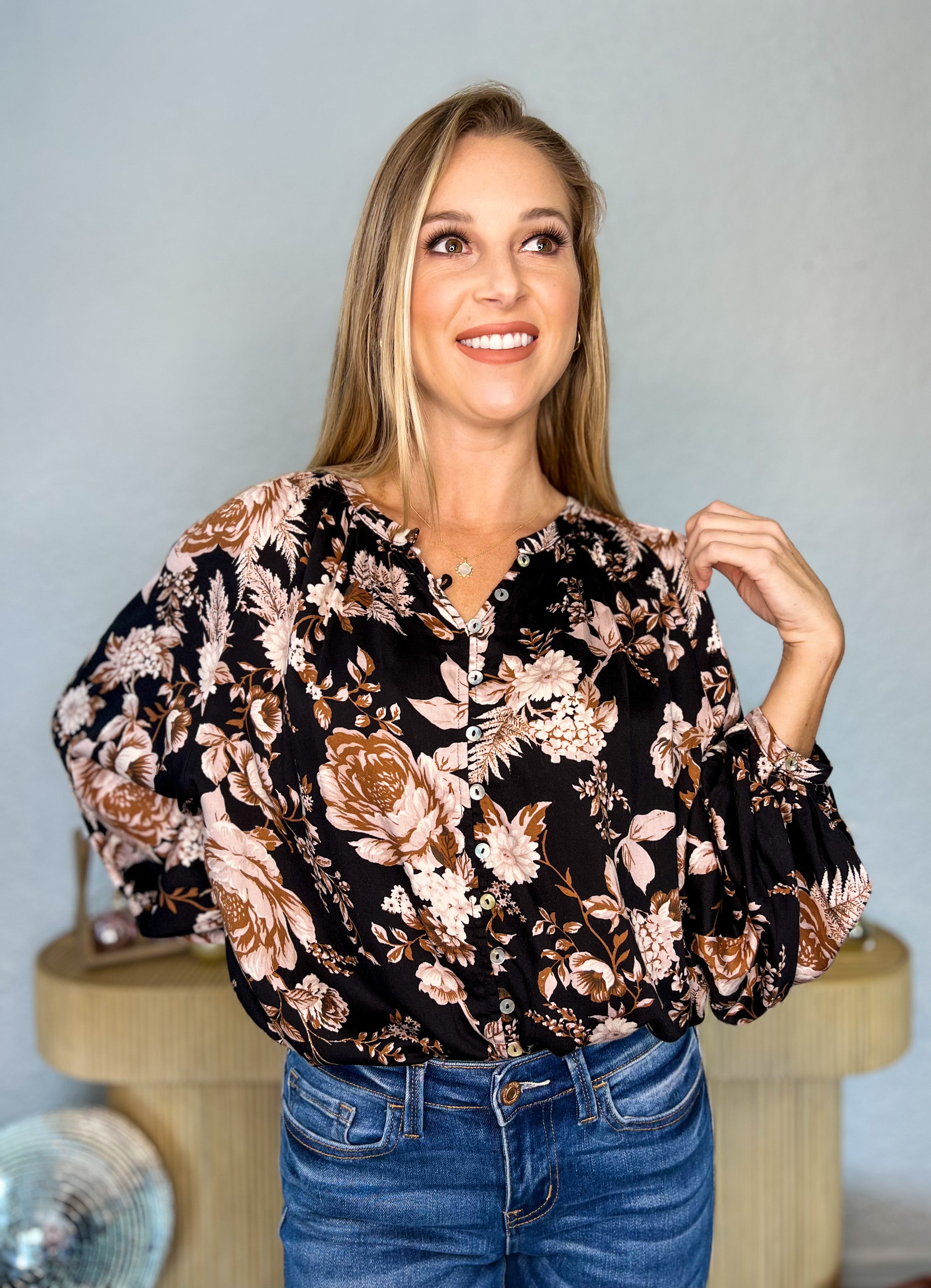 Nina Floral Top