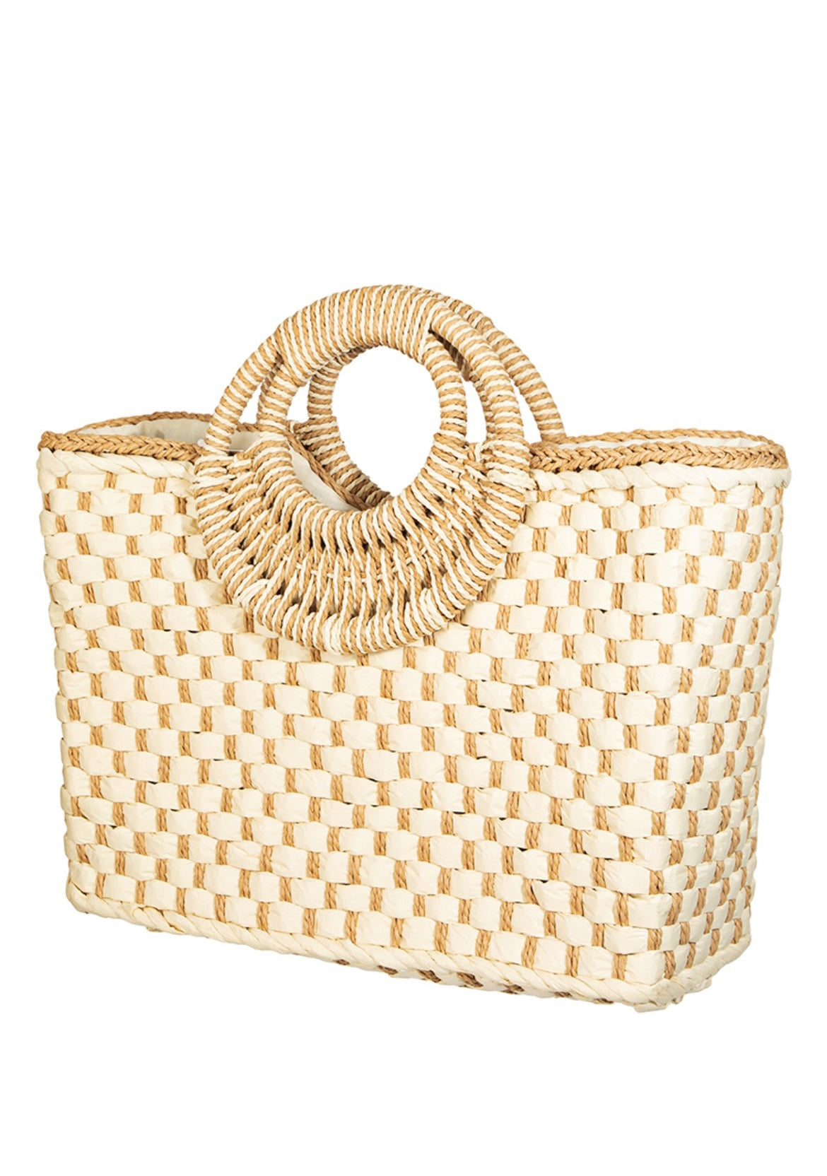 Bimini Basket Weave Bag
