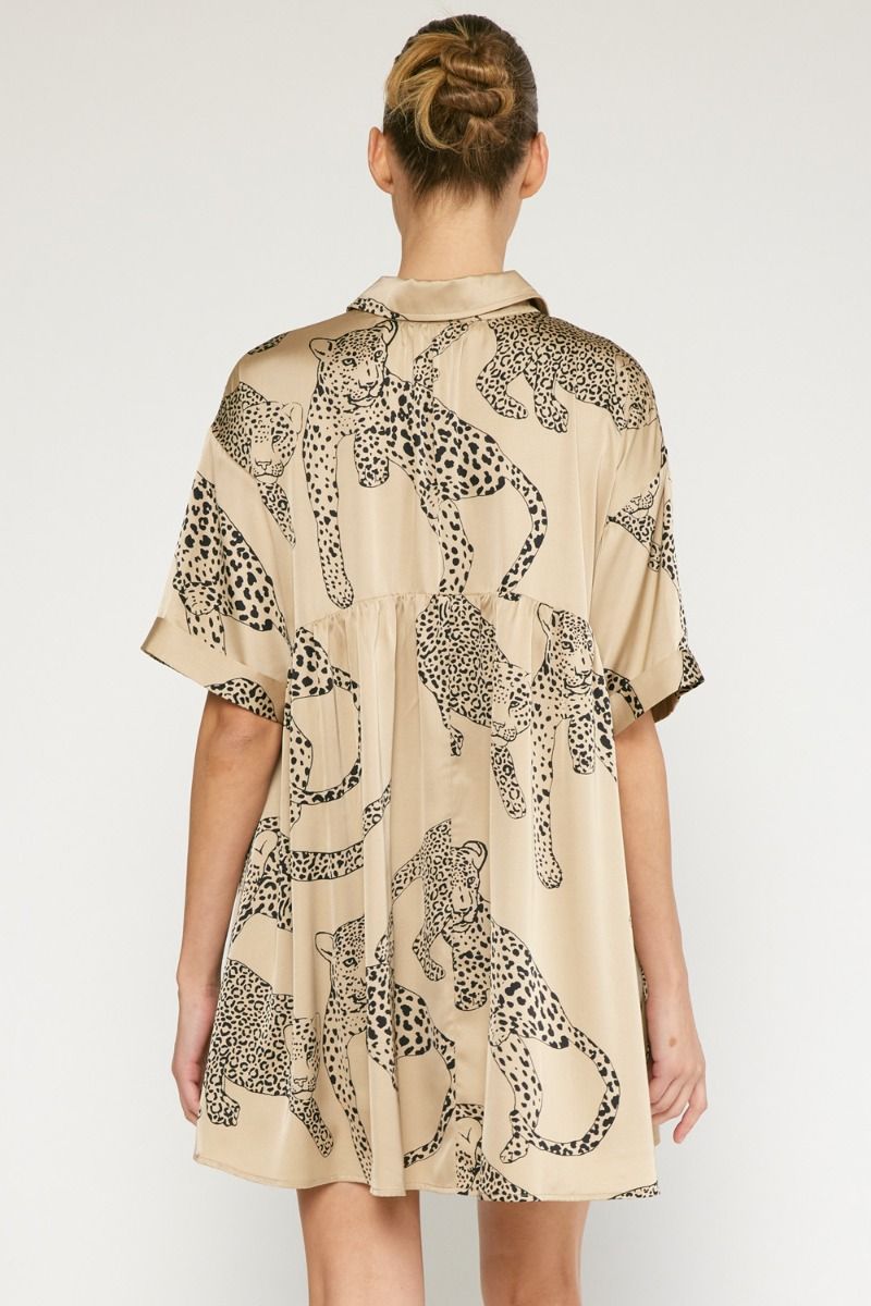 Marisa Leopard Dress