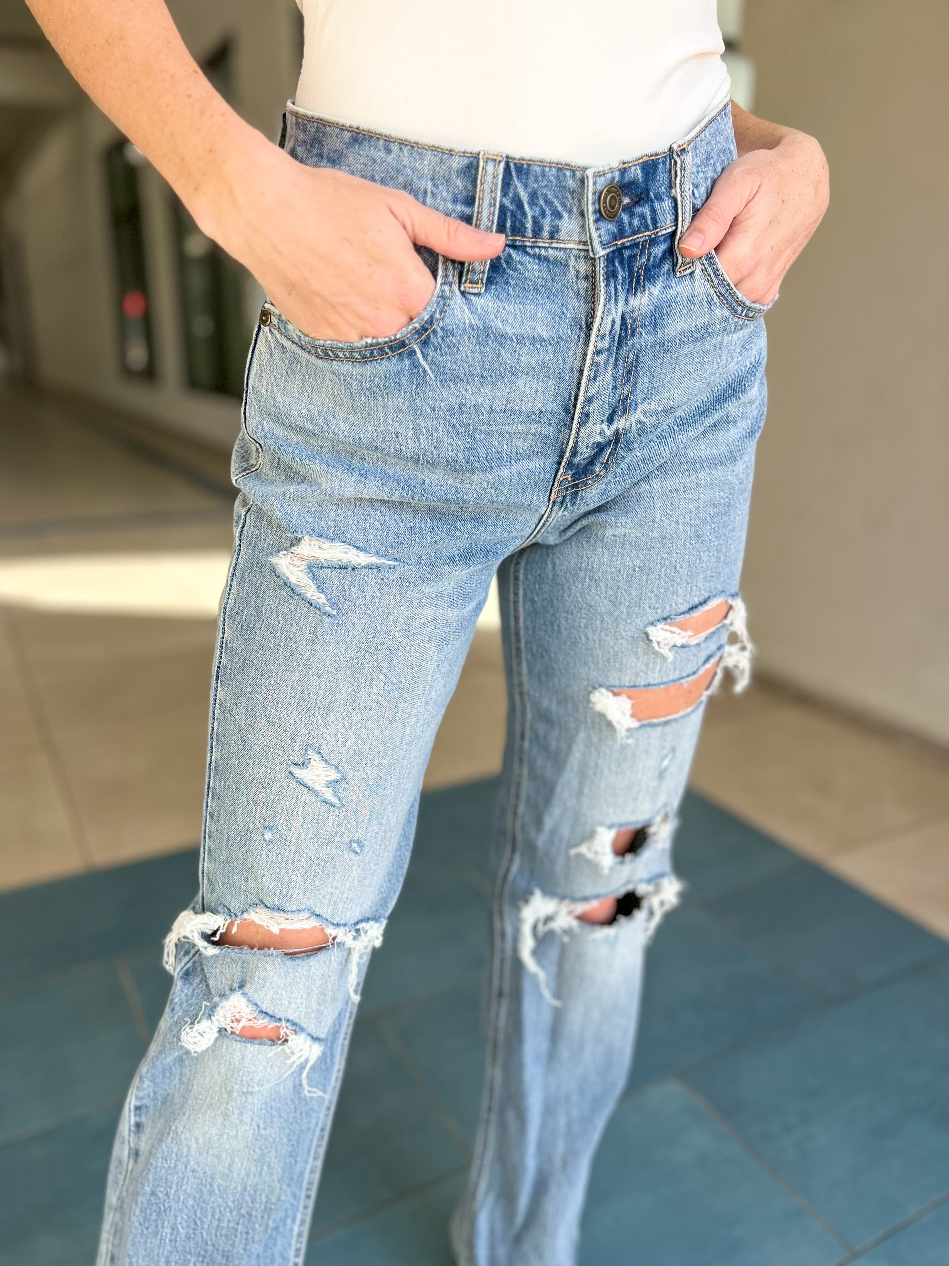 Codi Super High Rise Dad Jean (Pulp Fiction)