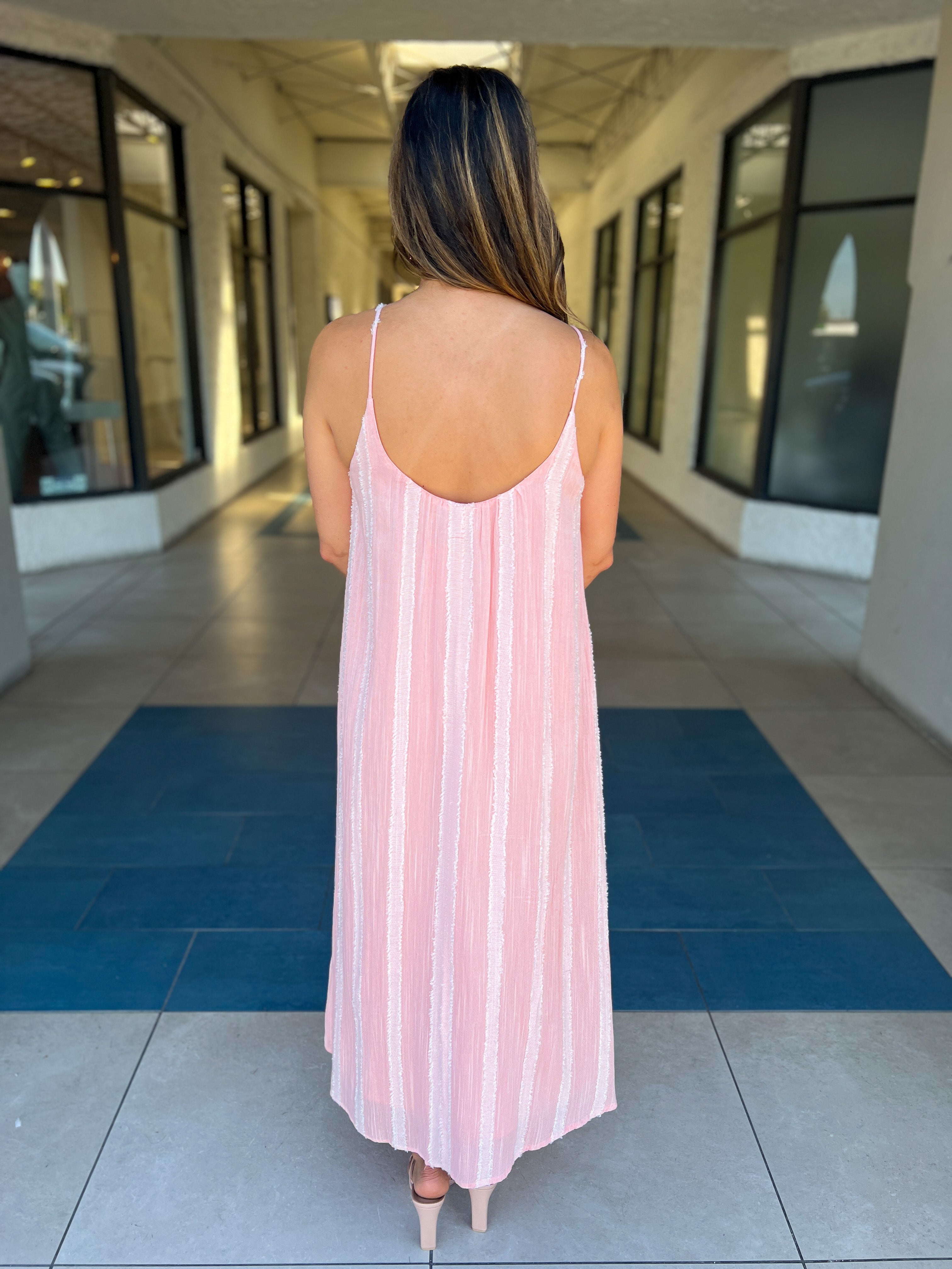 Susie Maxi Dress (Pink)