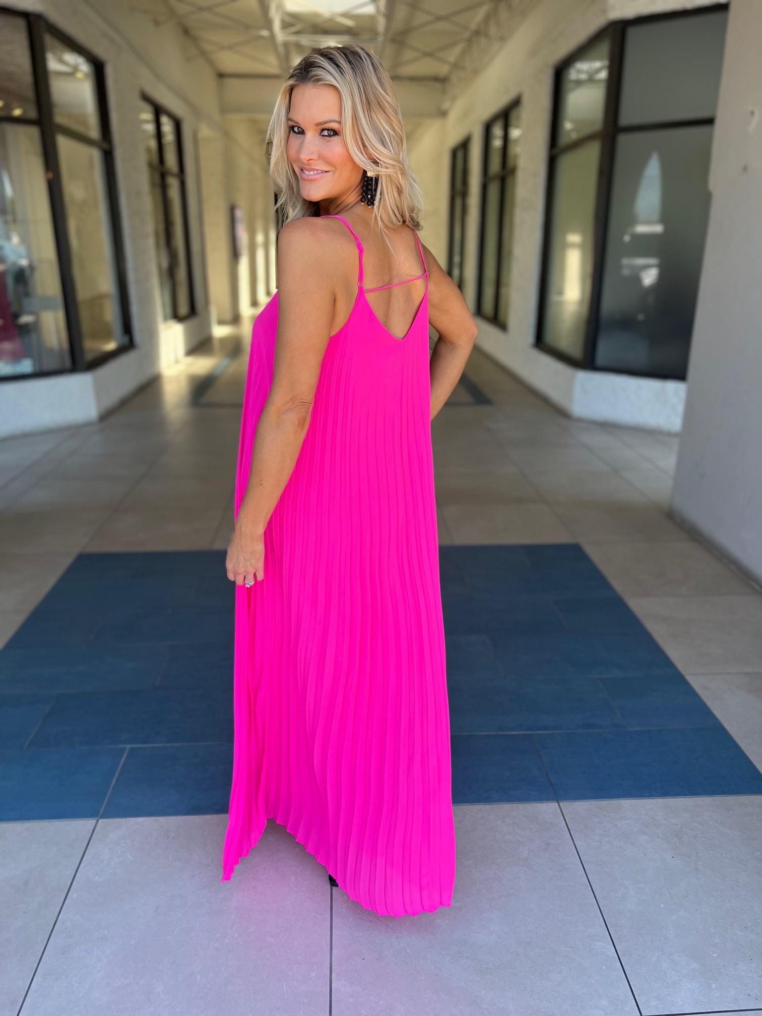 Breezy Maxi Dress (Pink)