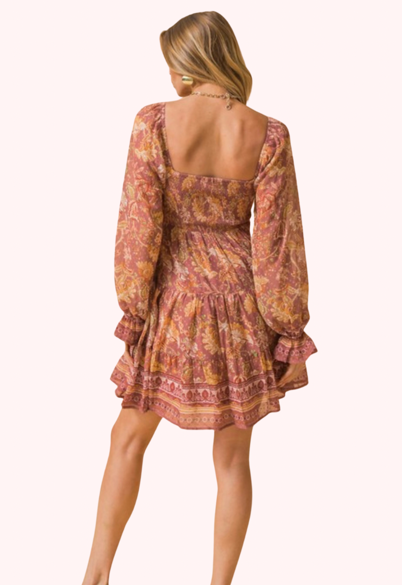 Kassidy Smocked Dress