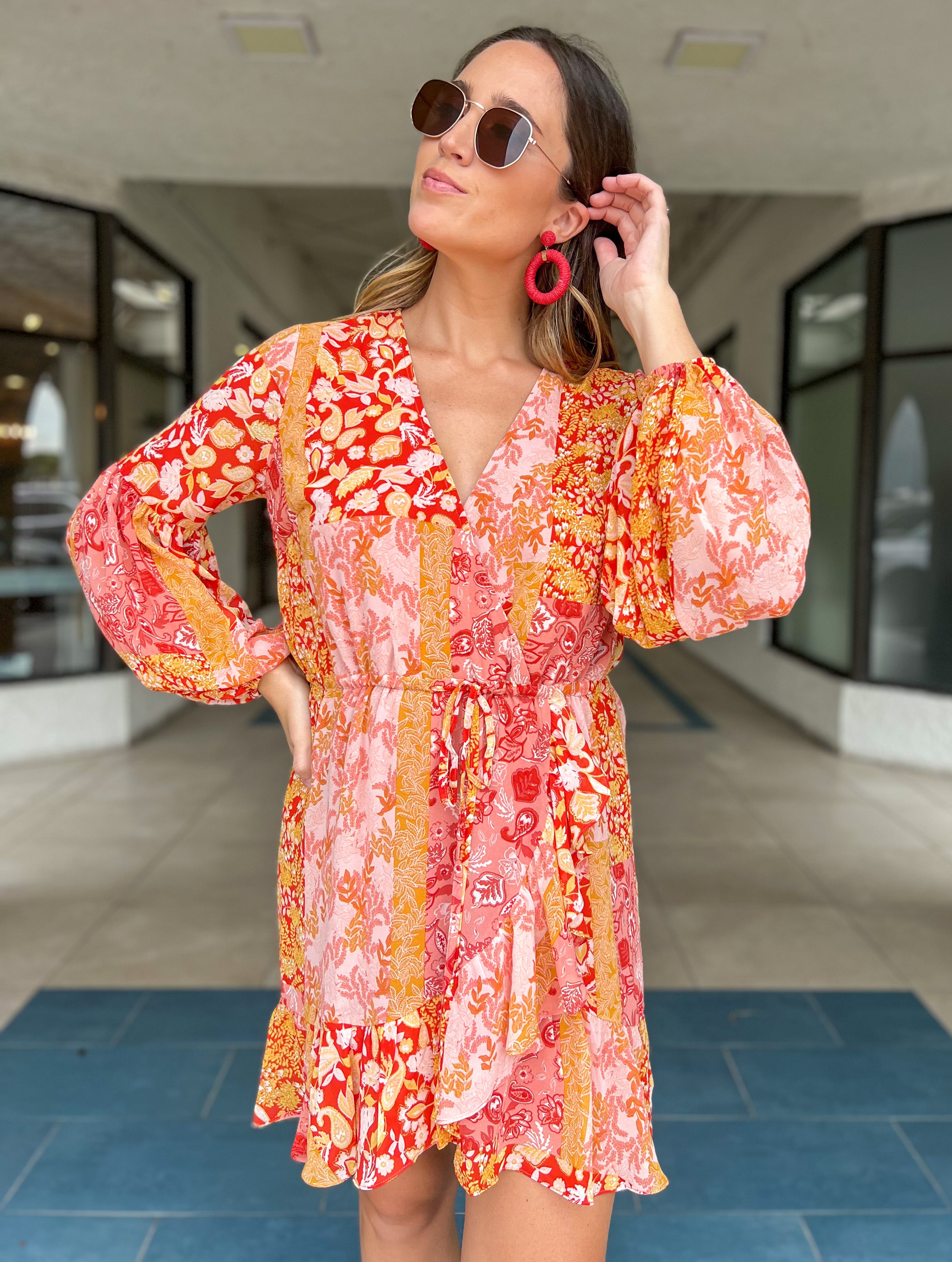 Selma Ruffle Mini Dress