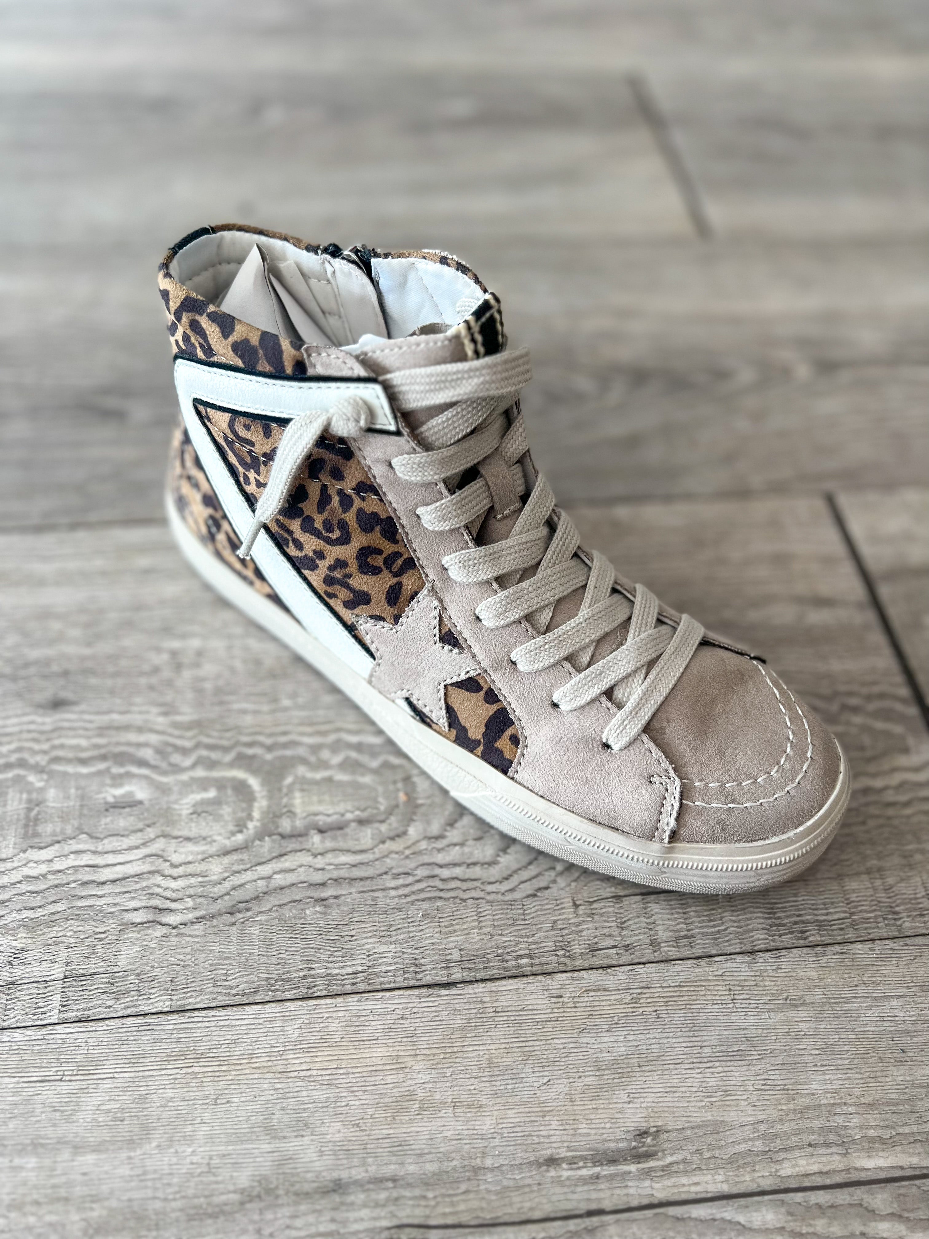 Passion High Top Leopard Sneaker