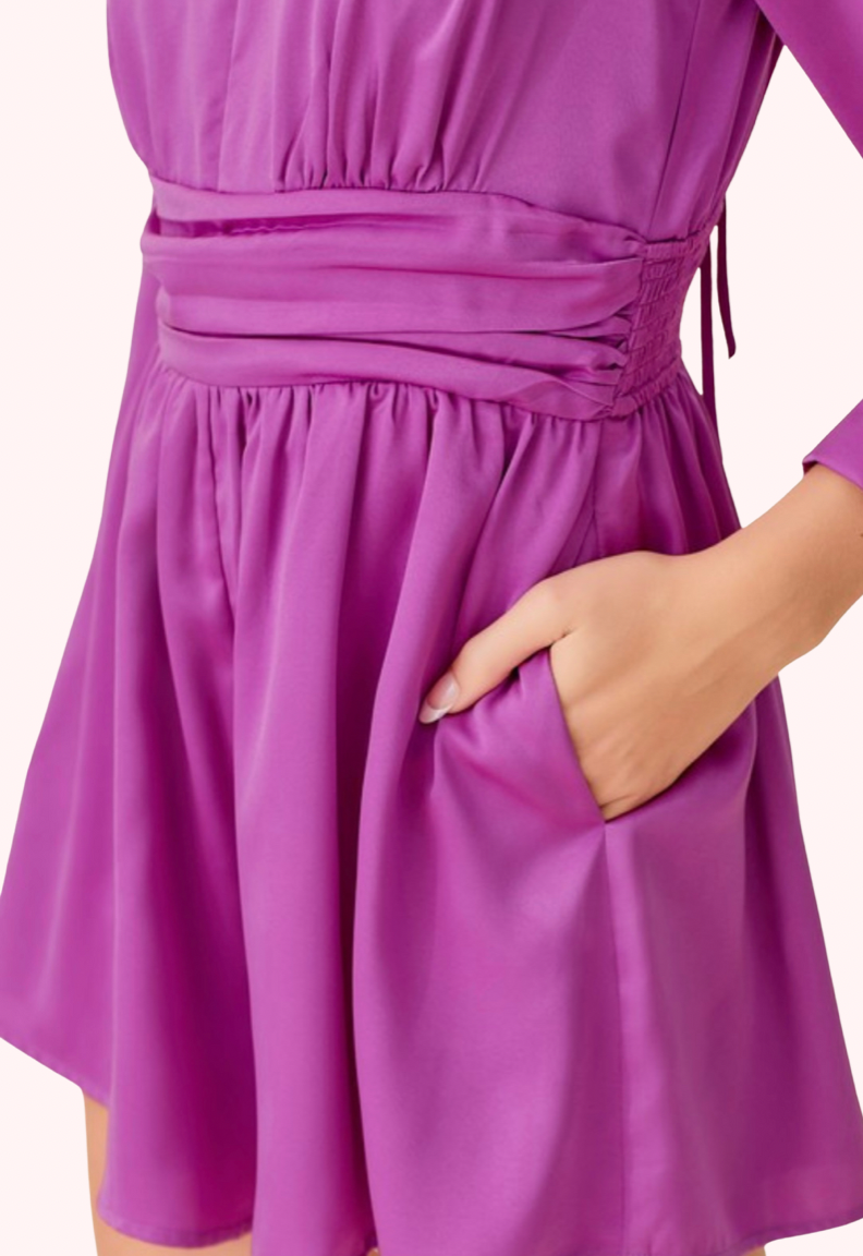 Capri Romper (Rose Bud)