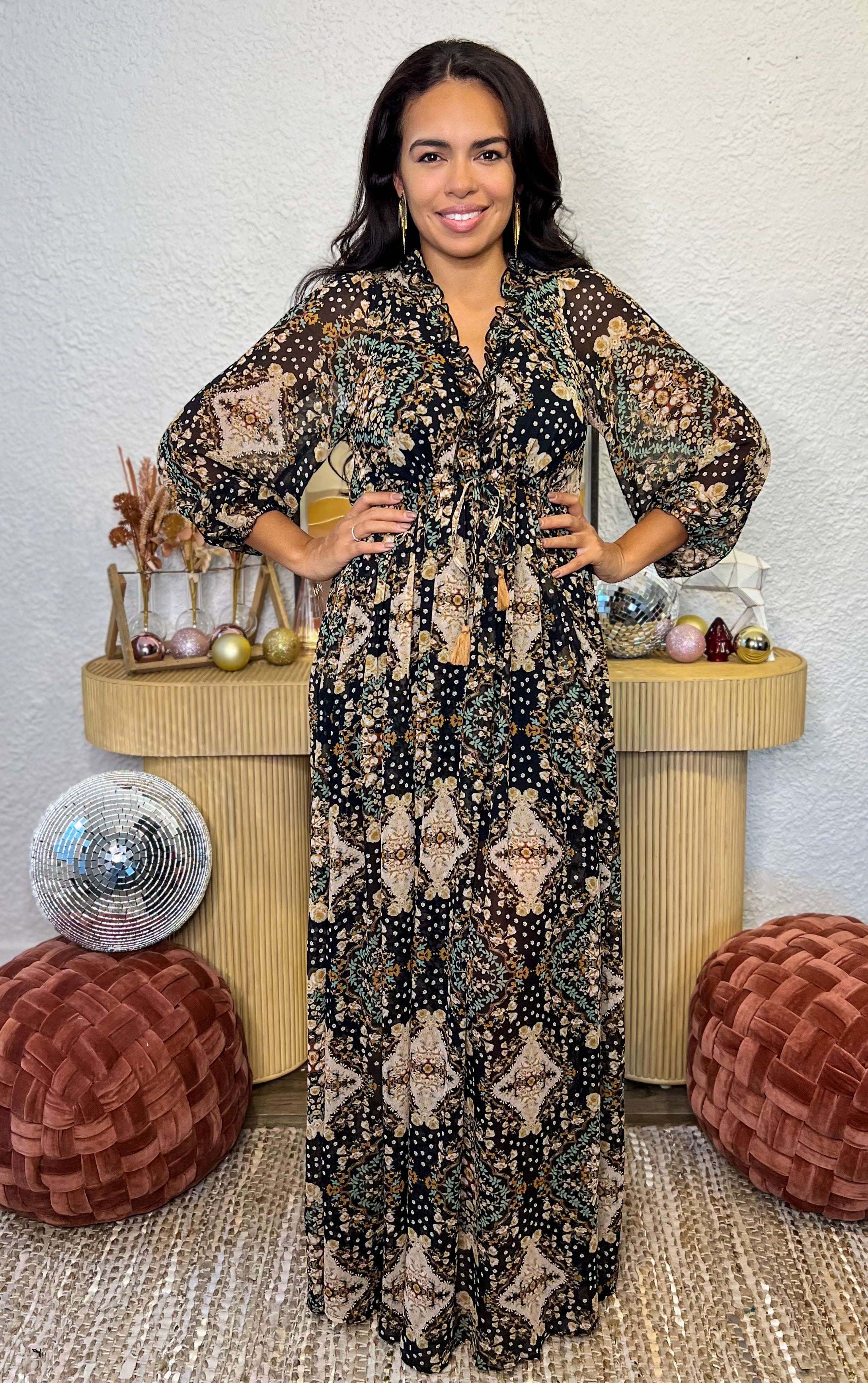 Auriela Floral Maxi