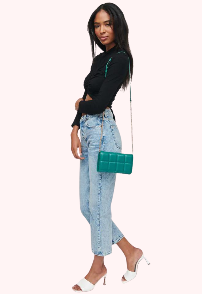 Riley Crossbody (Emerald)