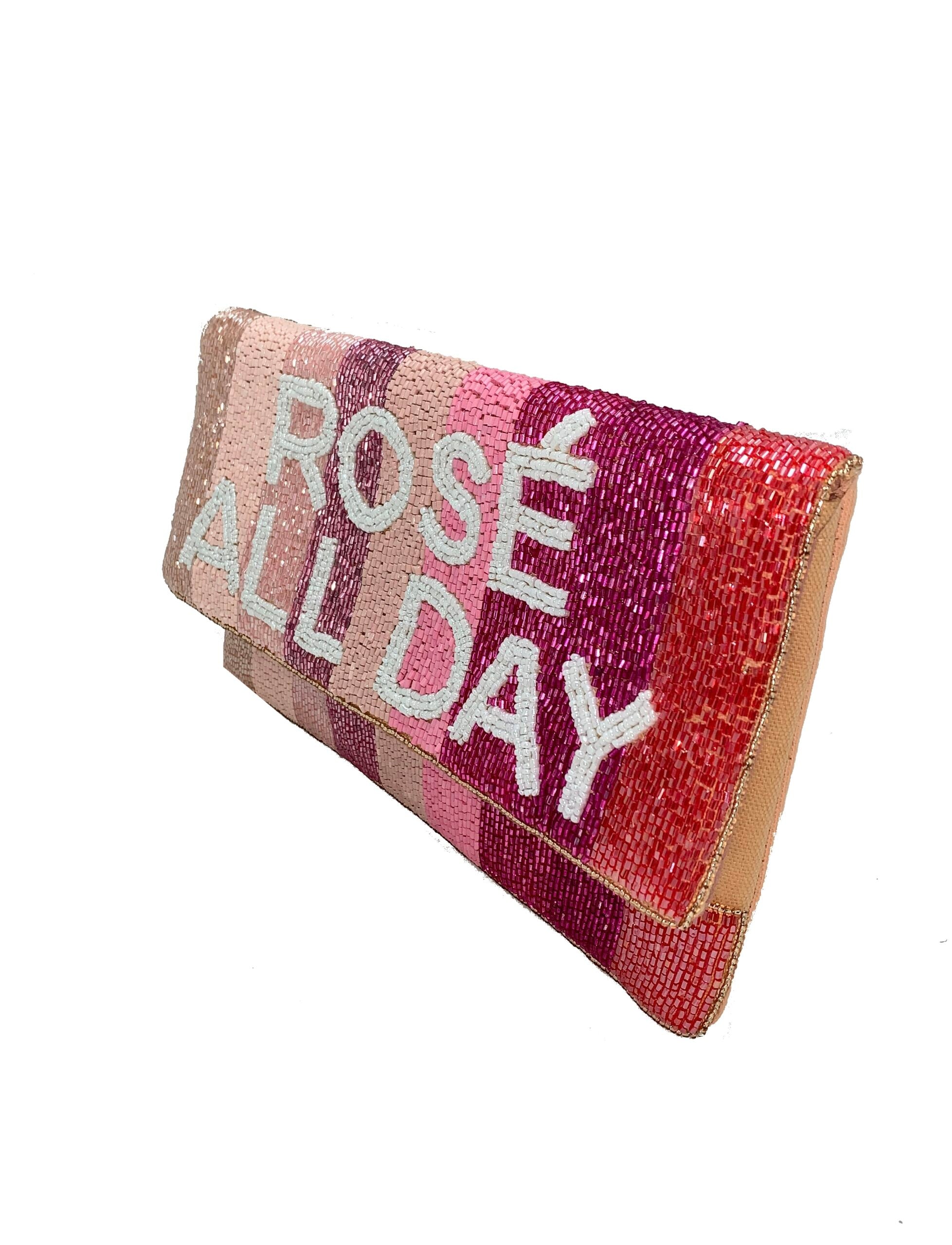 Rose all day clutch new arrivals