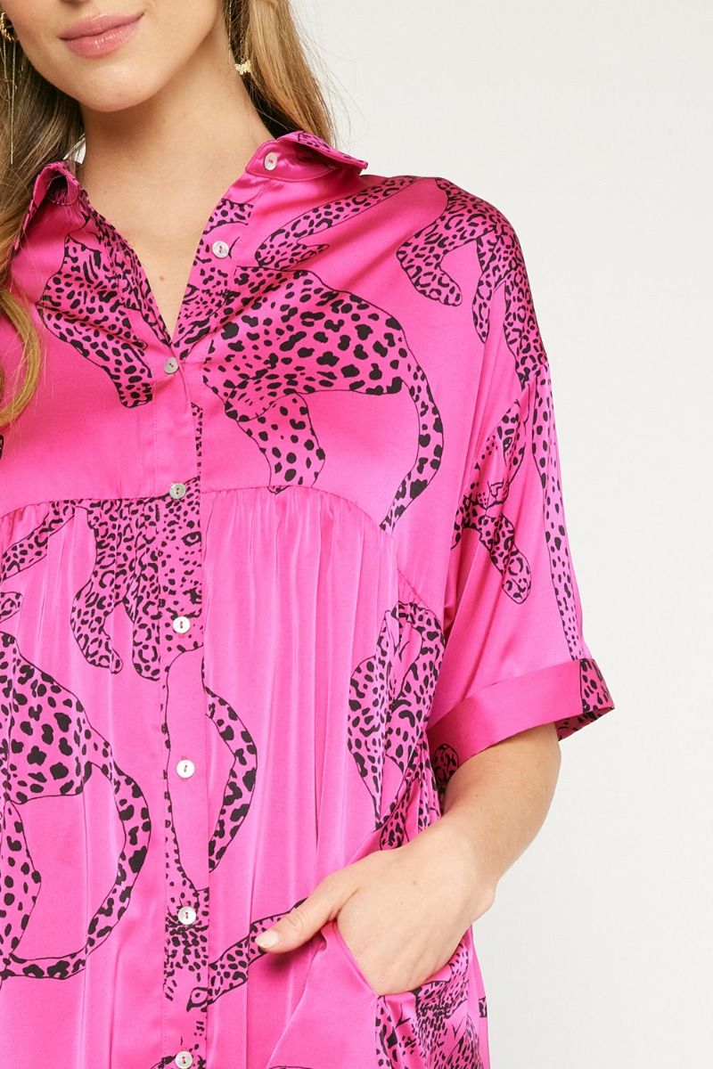 Marisa Leopard Dress