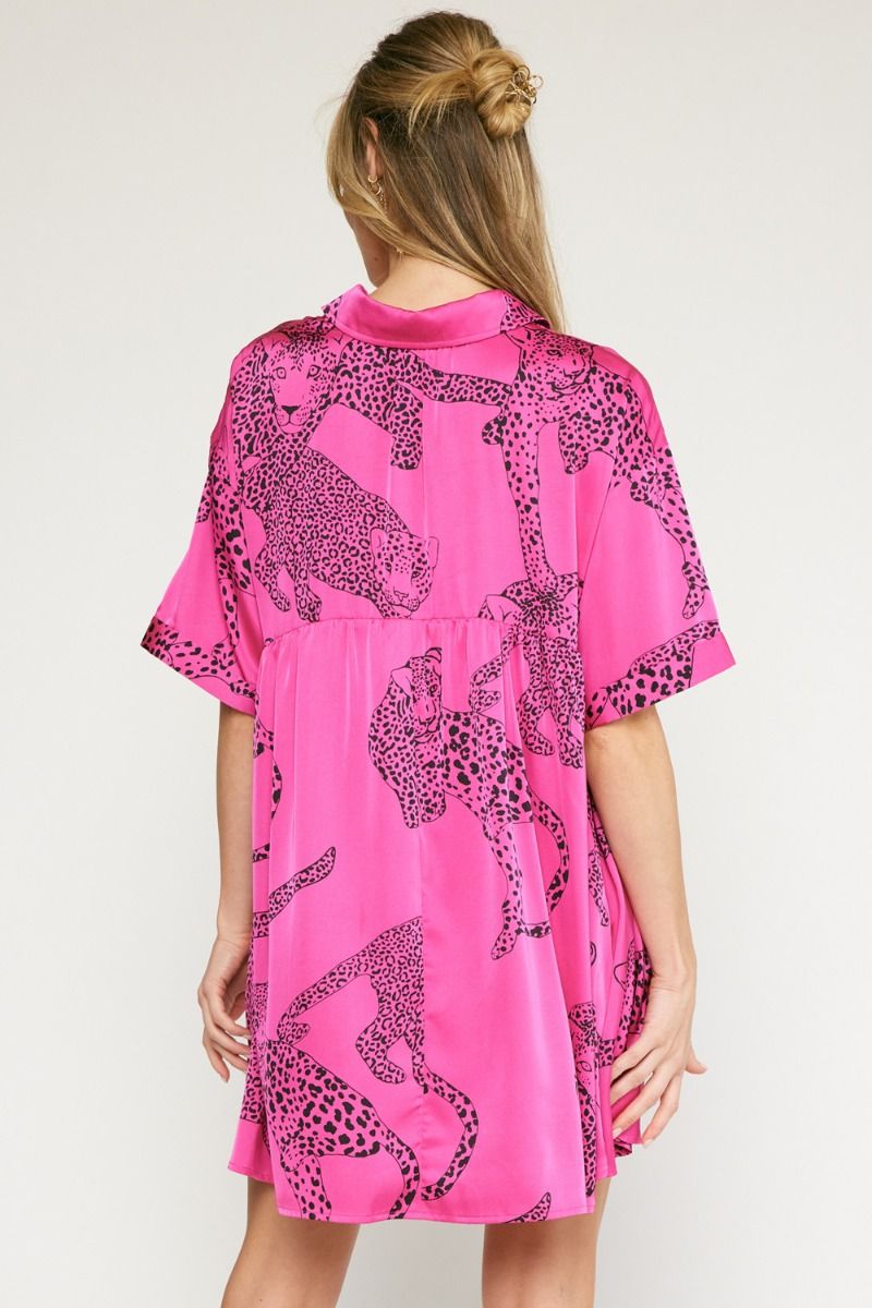 Marisa Leopard Dress