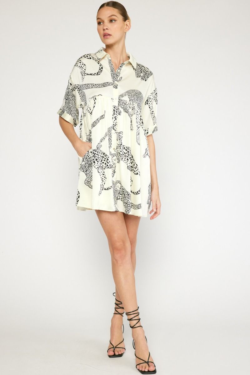 Marisa Leopard Dress