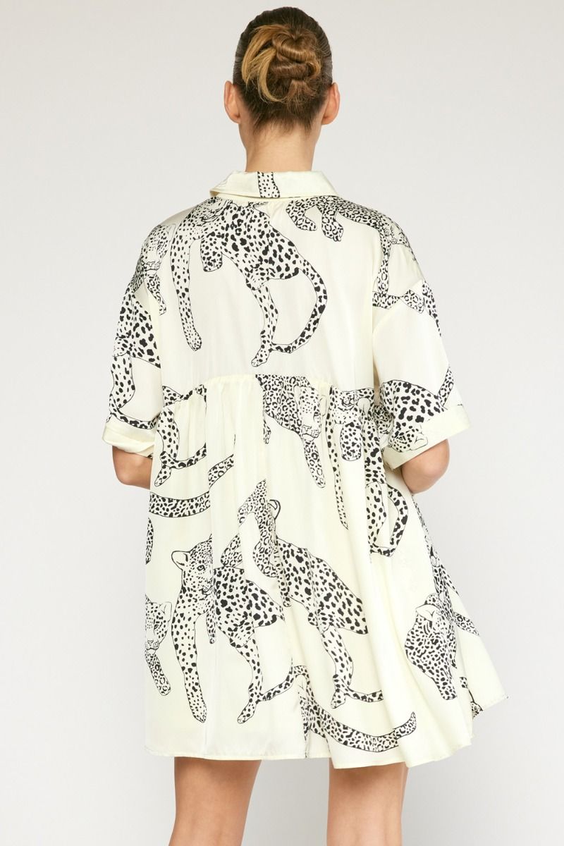 Marisa Leopard Dress