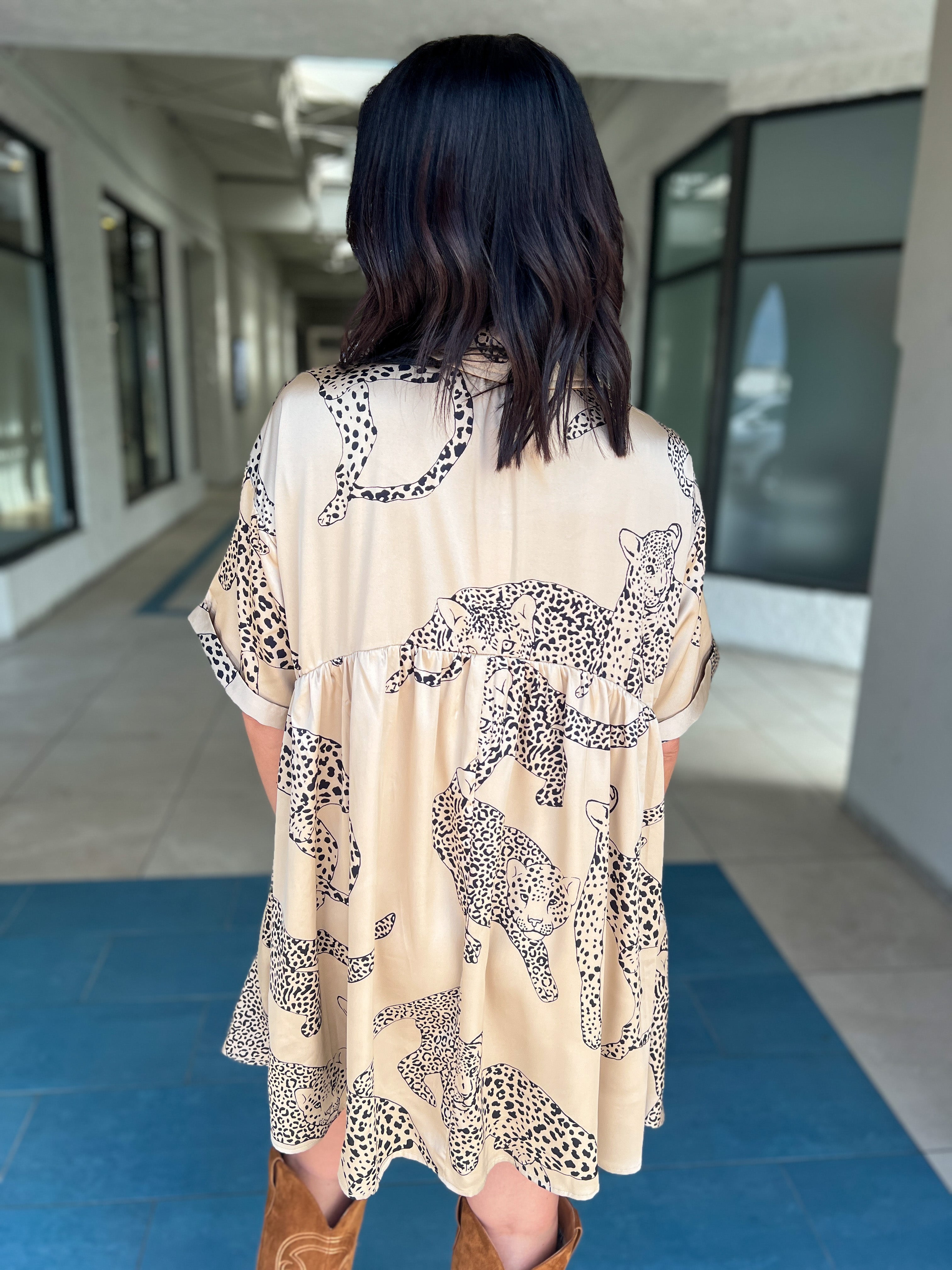 Marisa Leopard Dress