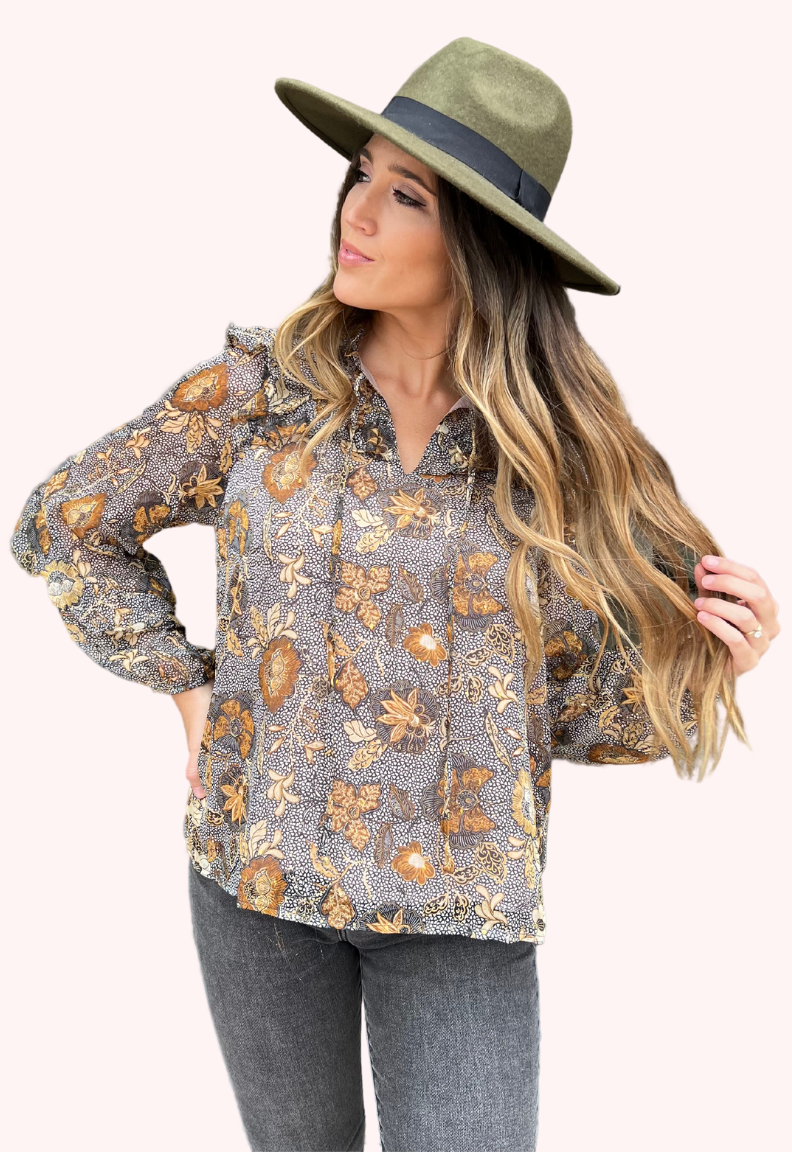 Dylan Tie Blouse
