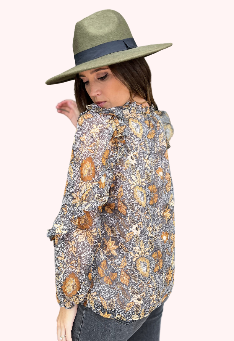 Dylan Tie Blouse